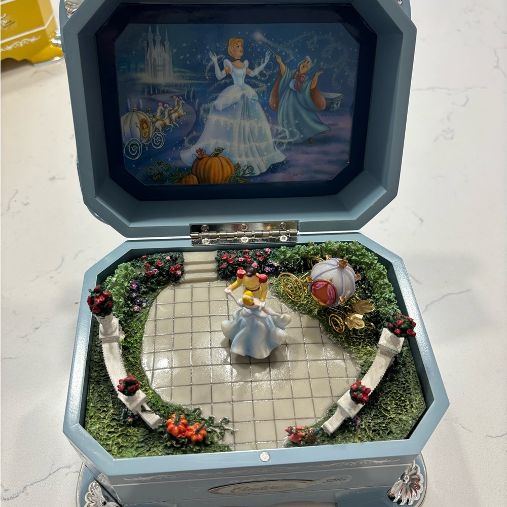 Cinderella Musical Jewelry Box